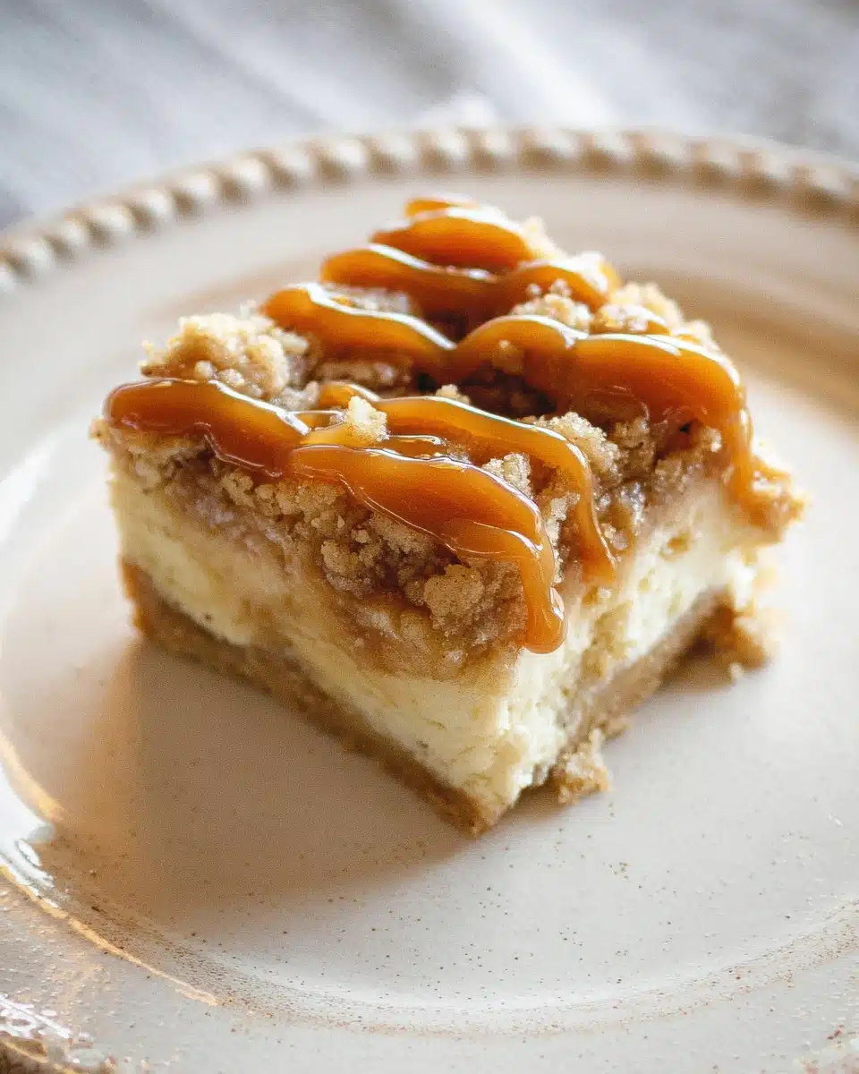 Apple Cheesecake Bars (Perfect for Thanksgiving)