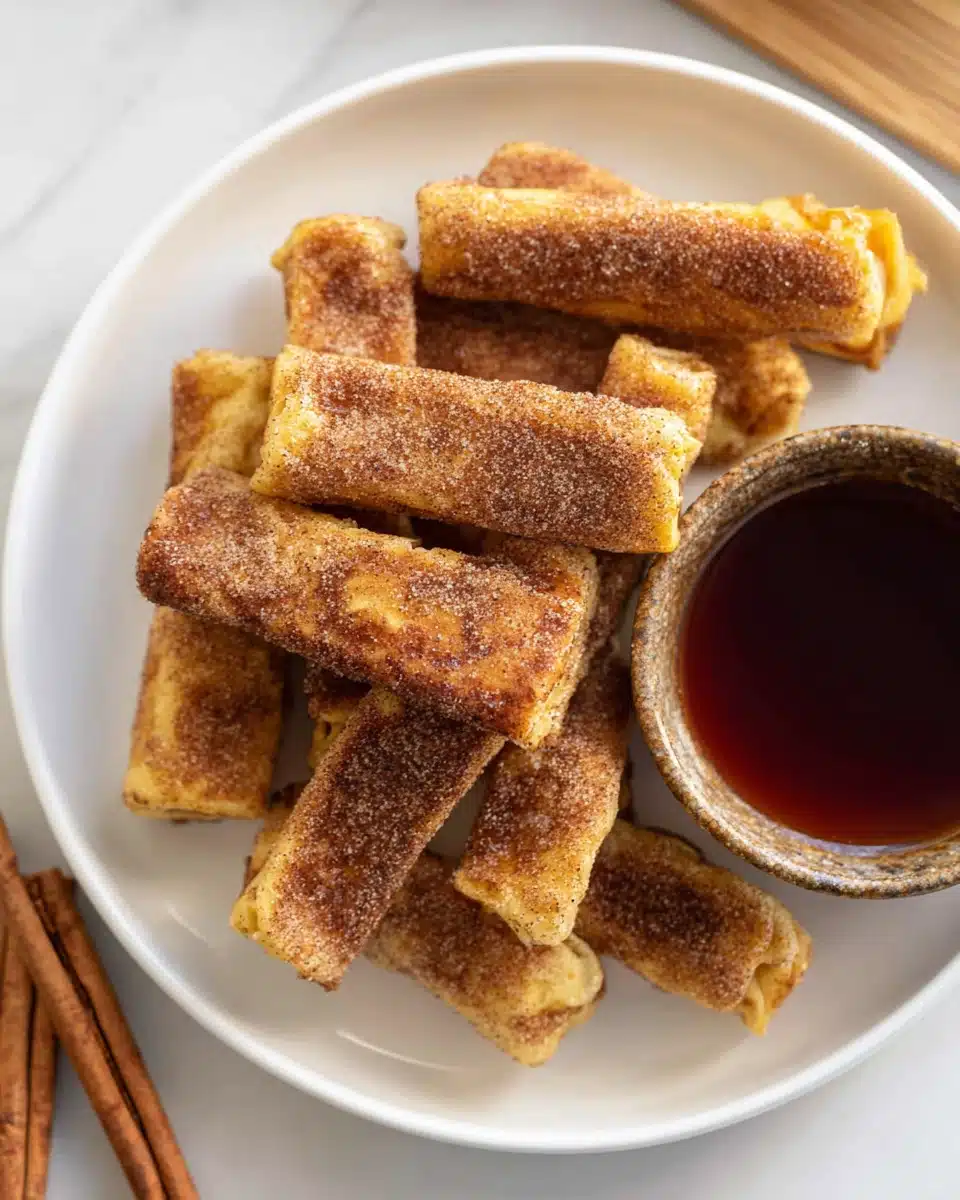 French Toast Rollups Recipe