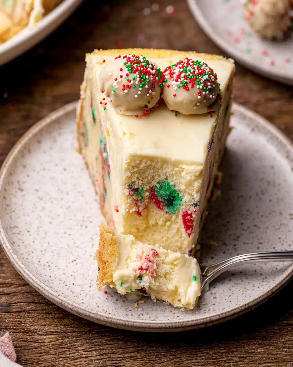 Sugar Cookie Cheesecake