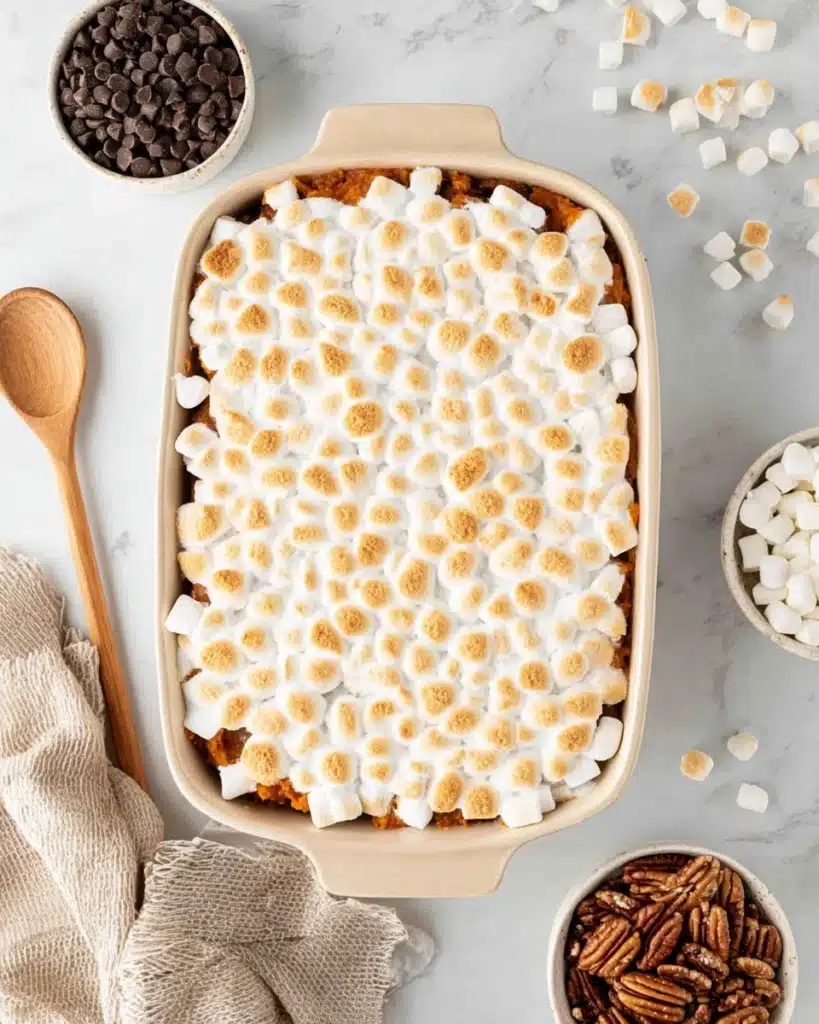 Sweet Potato Casserole with Marshmallows 1 Sweet Potato Casserole with Marshmallows