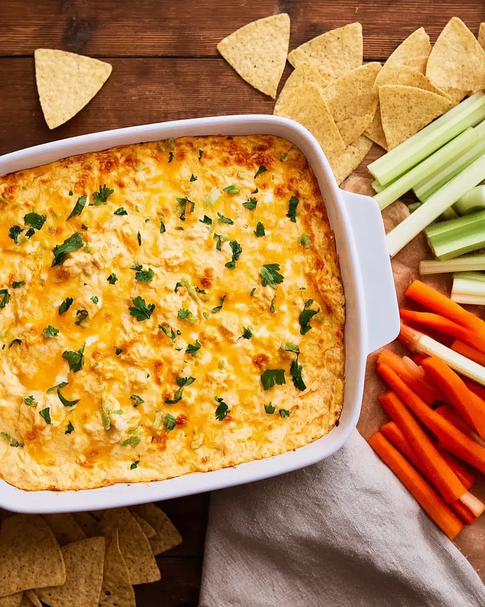 Buffalo Chicken Dip Recipe (Easy, Creamy & Crowd-Pleasing)