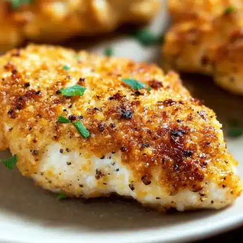 Chicken Breast Recipe: Juicy, Creamy, and Absolutely Easy 4 Juicy Chicken Breast Recipe with crispy golden crust and herbs on plate