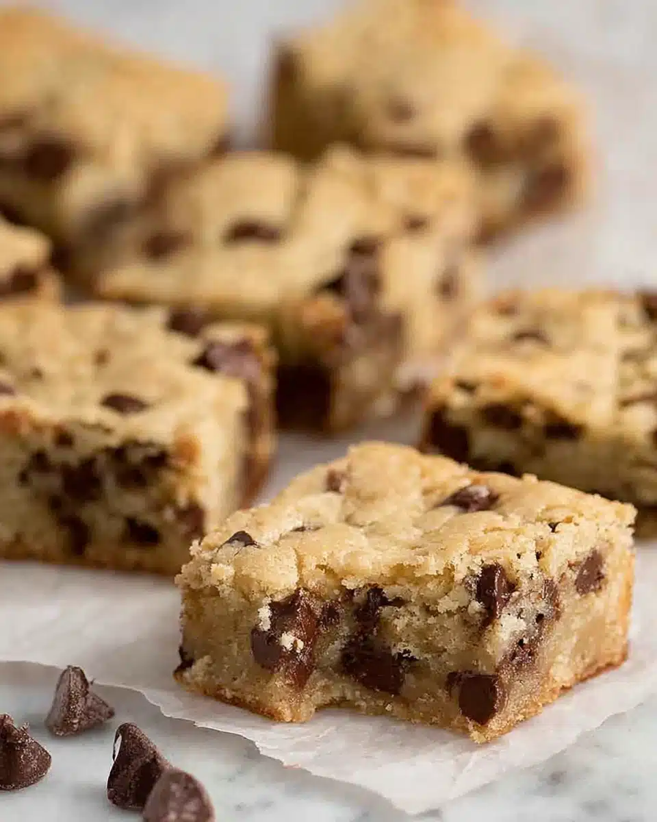 Chocolate Chip Cookie Bars – Soft, Chewy, and Totally Irresistible