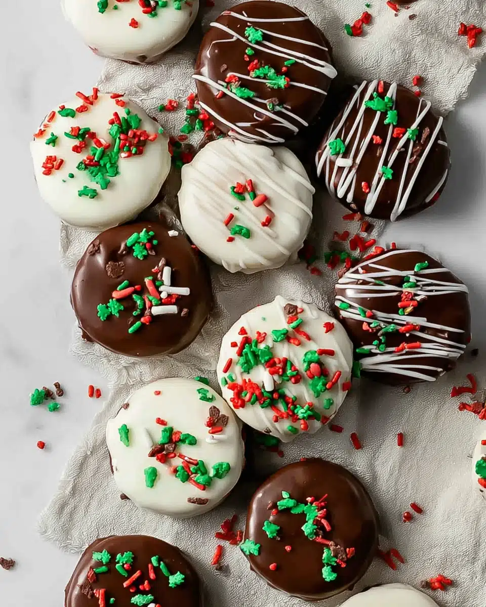Chocolate Covered Oreos: Easy No-Bake Christmas Treats