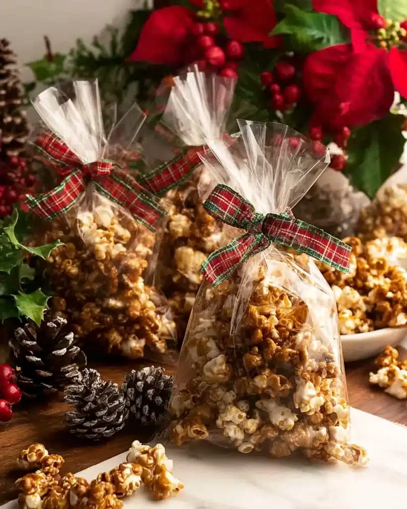 Christmas Popcorn Candy 5 Christmas Popcorn Candy Holiday Gift Bags