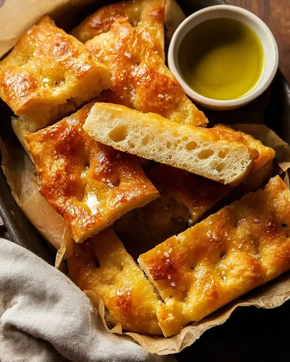 Quick and Dirty Focaccia