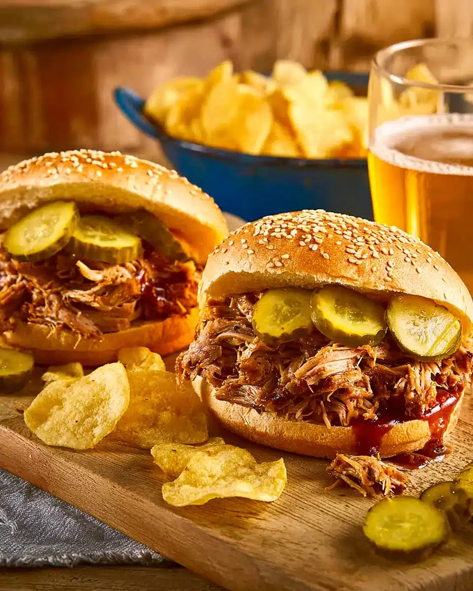 Slow Cooker Texas Pulled Pork