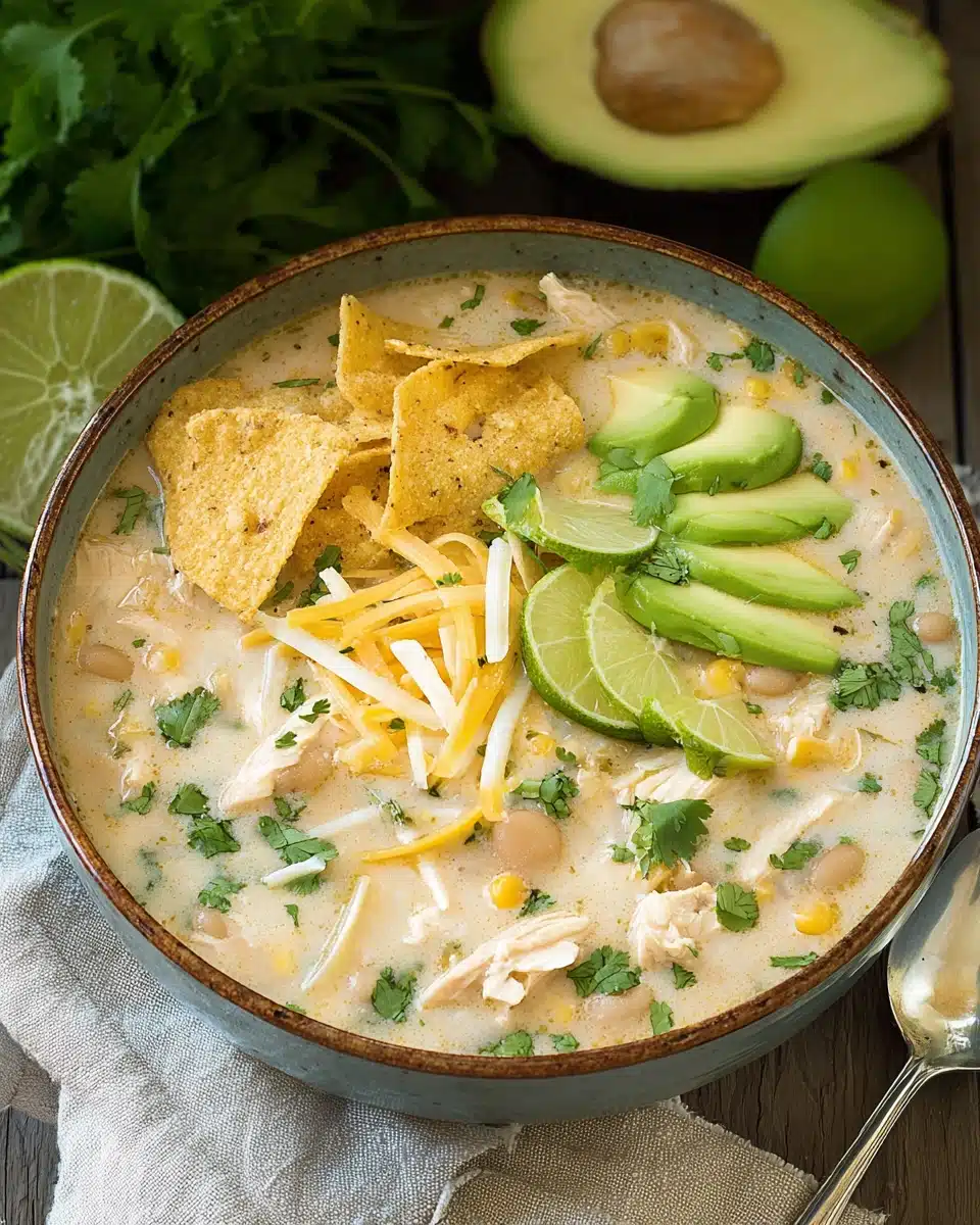 The Best White Chicken Chili (Creamy, Flavorful & Easy Recipe)