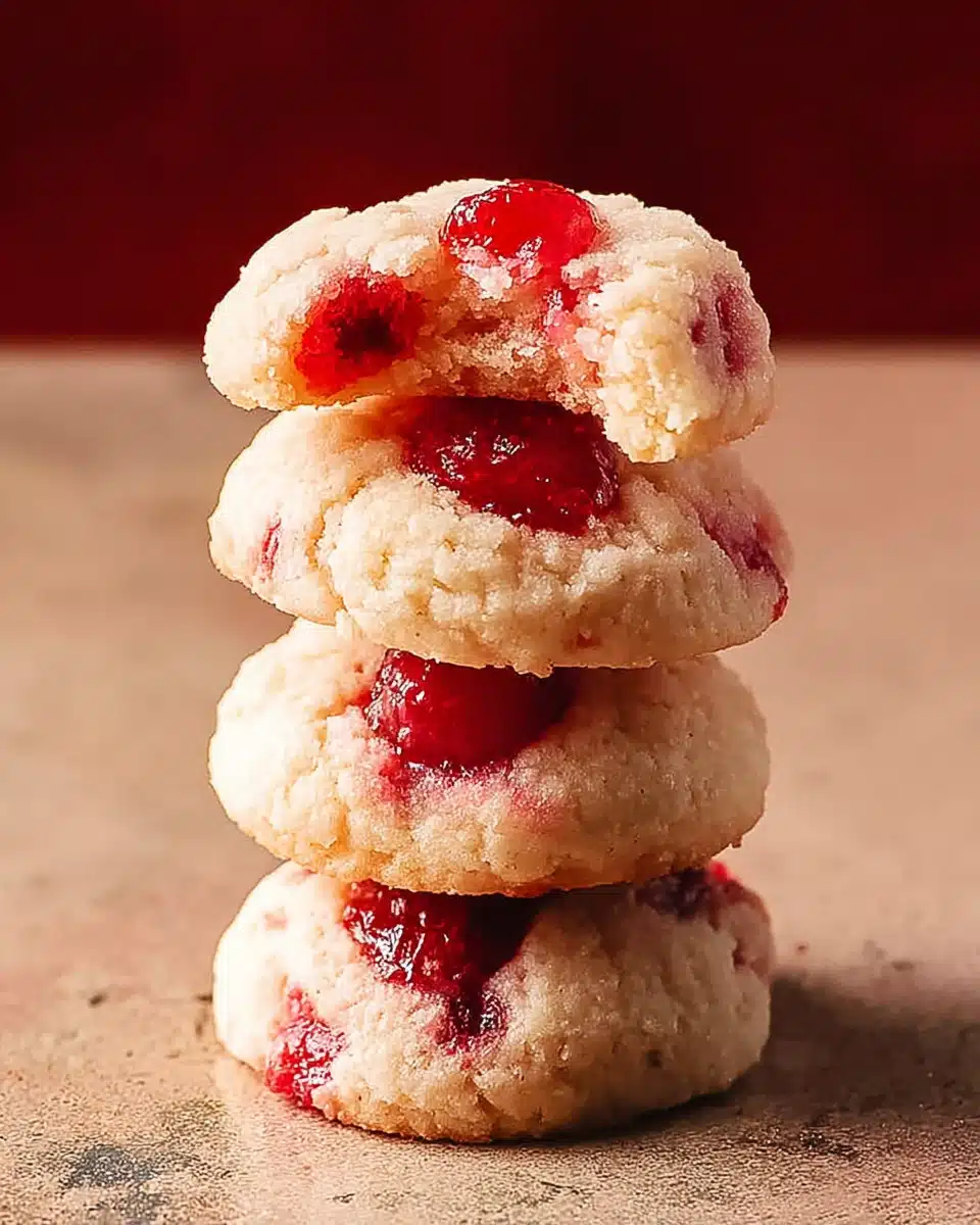 Cherry Cookies (Soft, Buttery, and Perfect for Christmas)