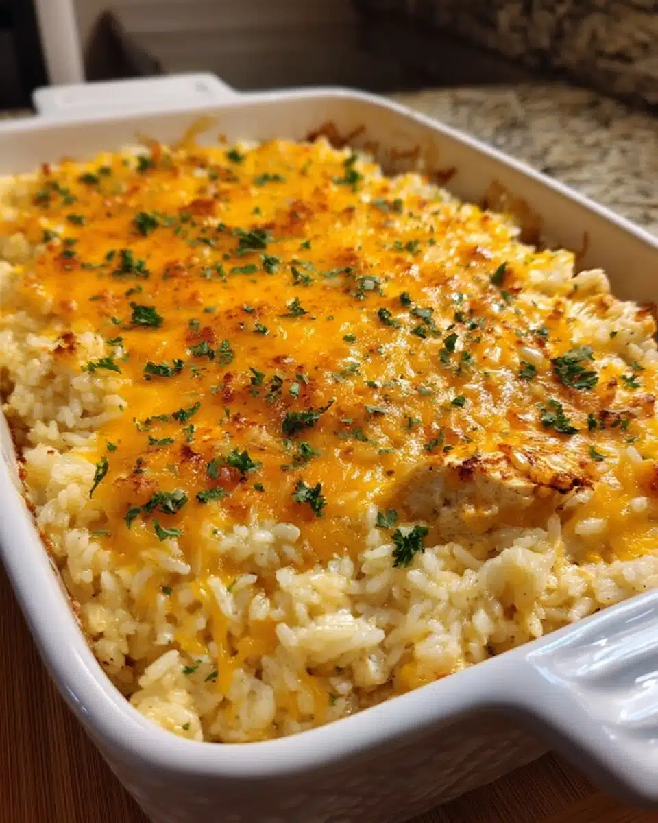 Chicken Rice Casserole: The Ultimate Creamy Comfort Bake