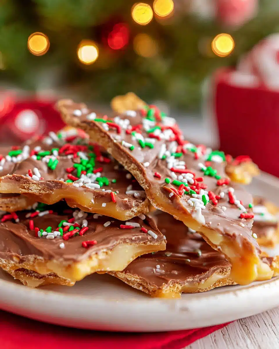 Christmas Crack (Saltine Cracker Toffee Recipe)