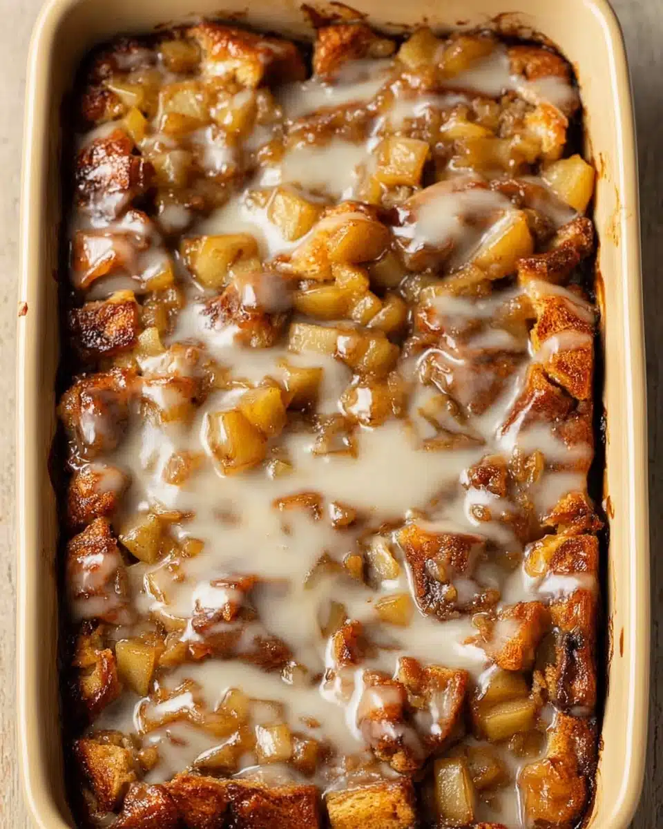 Cinnamon Rolls and Apple Pie Filling
