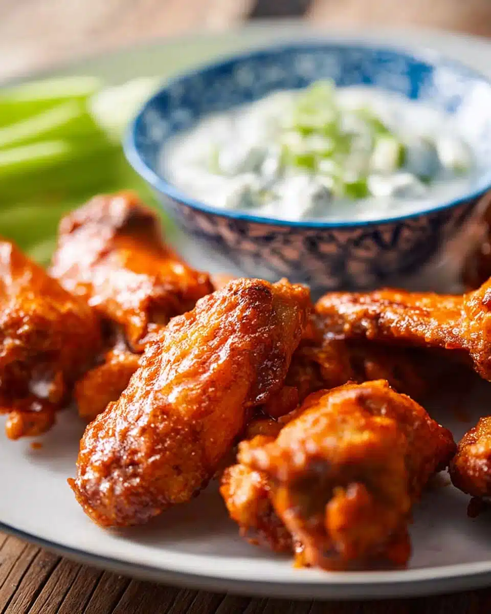 Crispy Baked Buffalo Wings – The Ultimate Game Day Appetizer