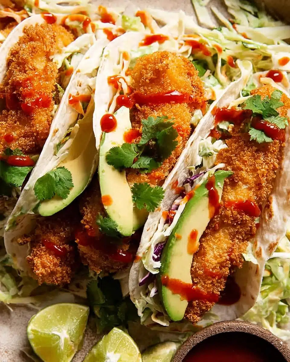 Crunchy Chicken Taco Fingers (Baked and Loaded with Flavor!)