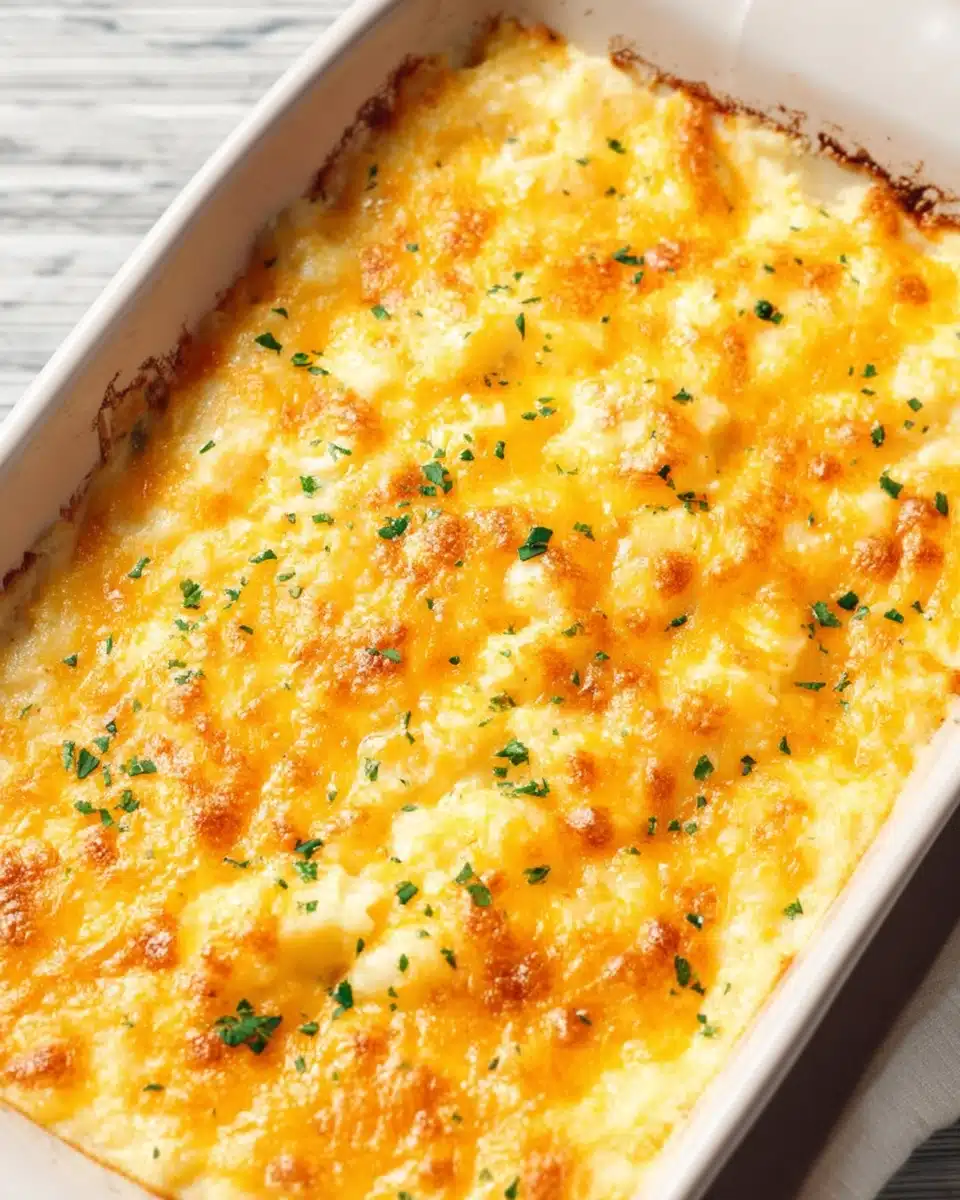 Easy Cheesy Potatoes (Perfect for Christmas or Any Holiday Gathering)