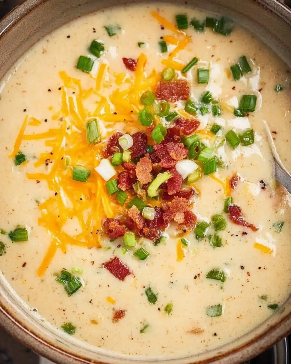 Easy Crockpot Potato Soup Recipe