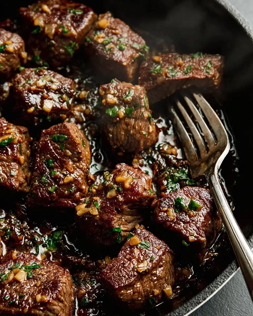 Garlic Butter Steak Bites