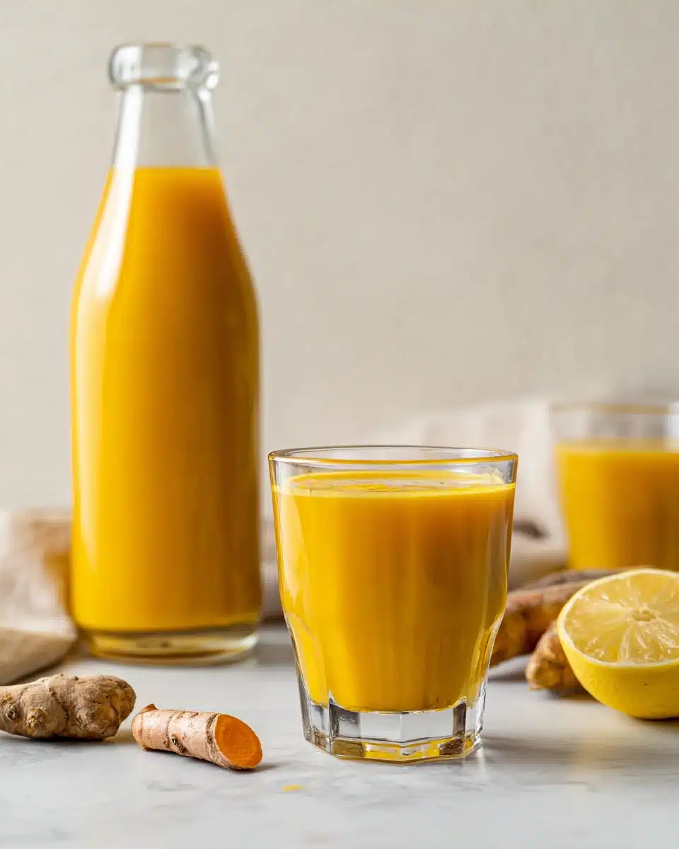 Jamu Juice (Turmeric Ginger Drink Recipe)