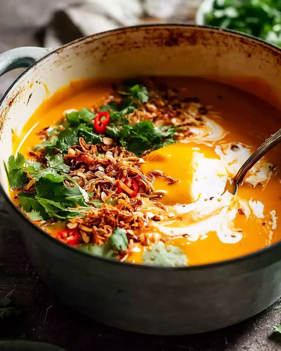 Thai Coconut Pumpkin Soup