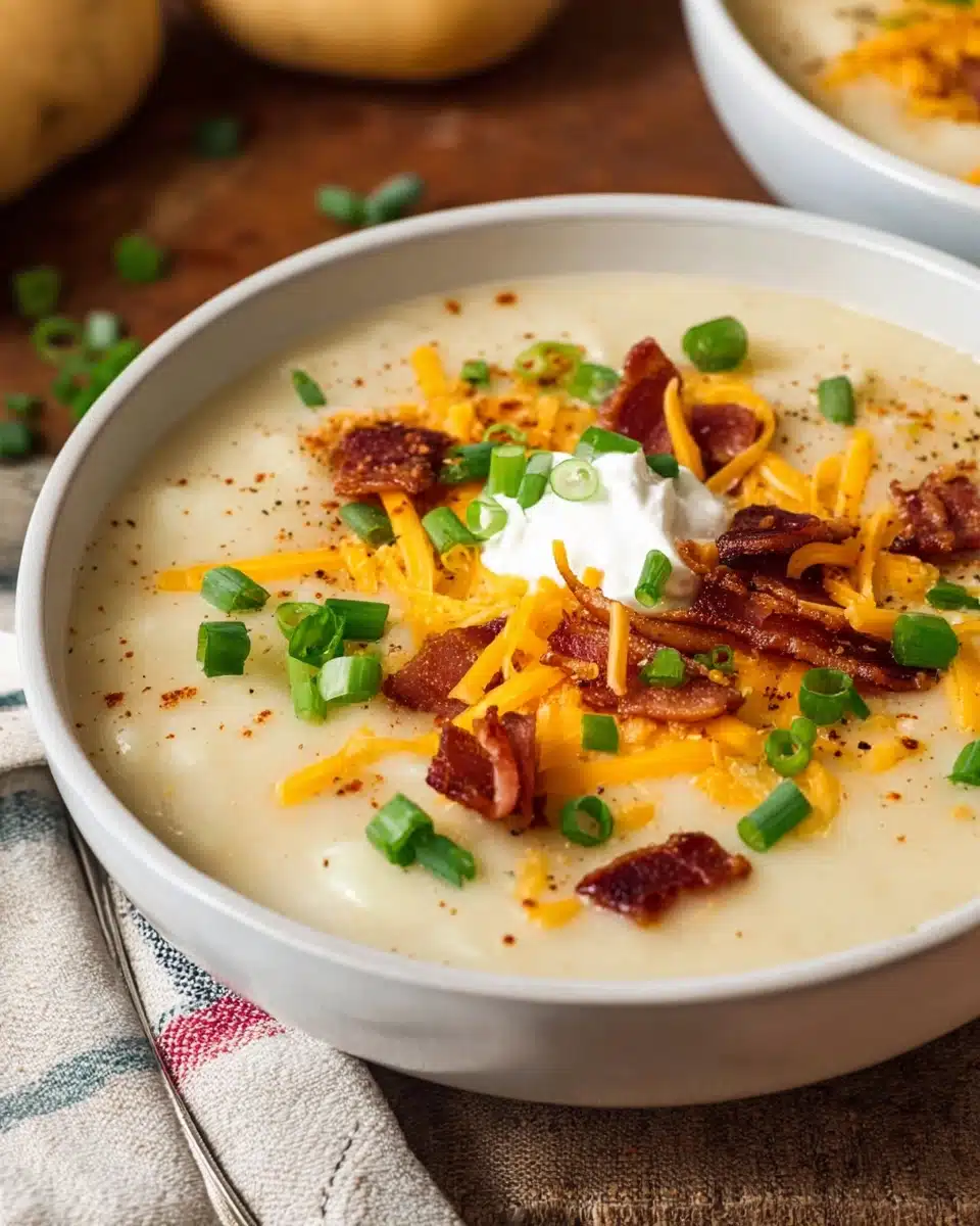 THE ULTIMATE CREAMY POTATO SOUP