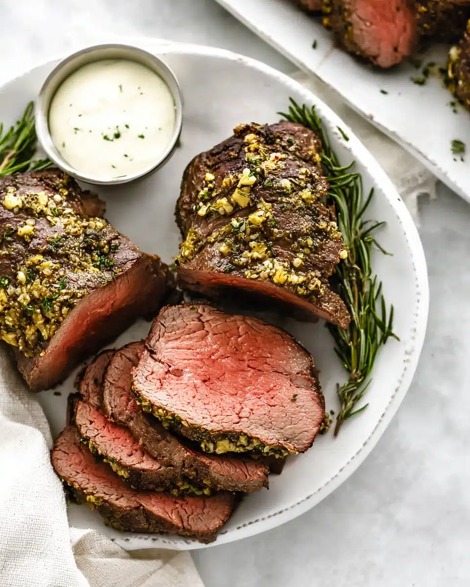 Perfect Beef Tenderloin Roast (A Christmas Showstopper)