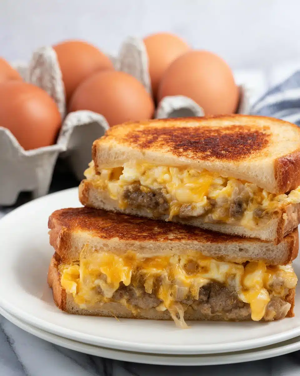 Breakfast Grilled Cheese