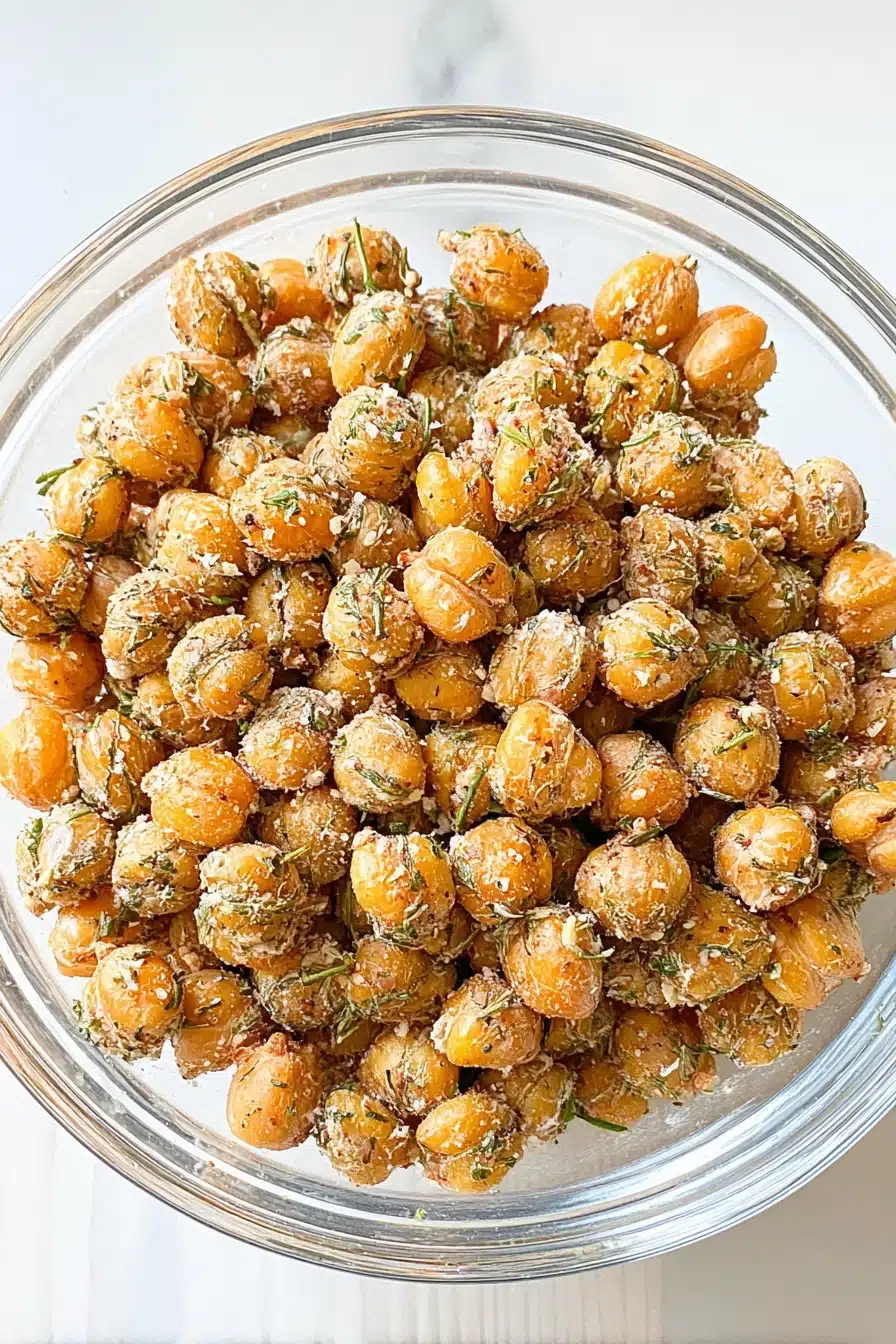 Crispy Roasted Chickpeas