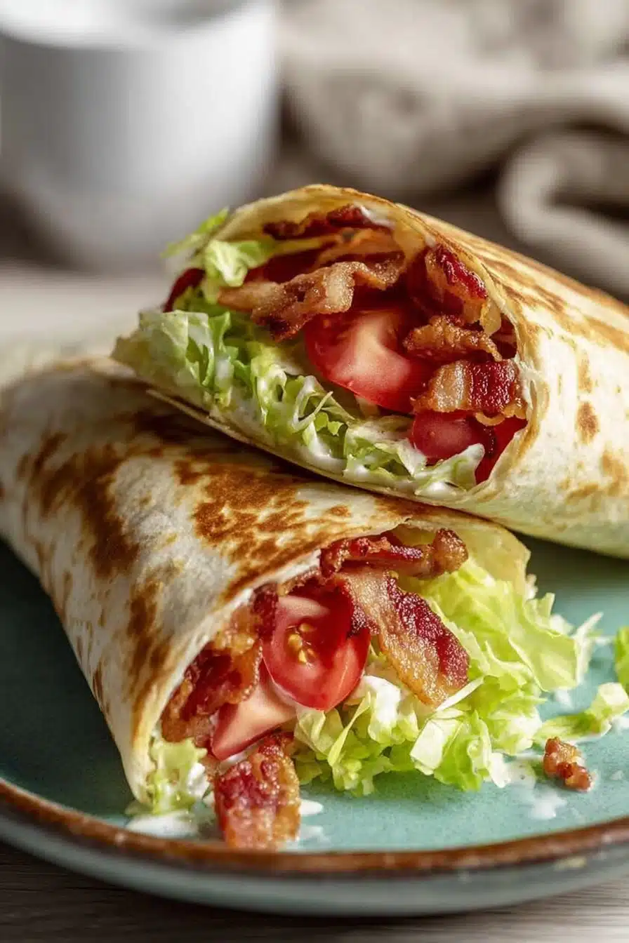 Gourmet BLT Wraps with Secret Sauce (Easy, Flavor-Packed Lunch Recipe)