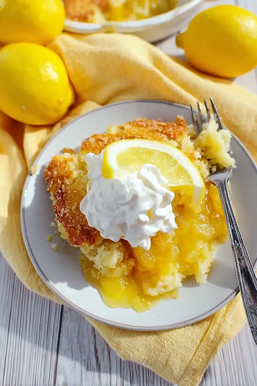 Magic Lemon Cobbler Recipe