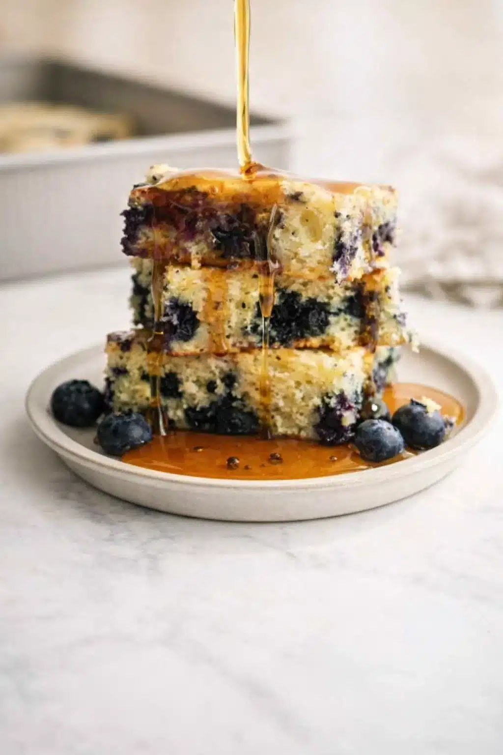 Pancake Casserole (Blueberry Baked Pancake)