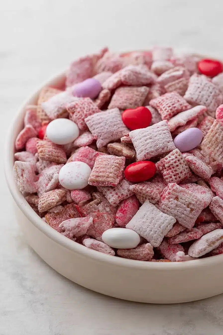 Valentine’s Day Muddy Buddies