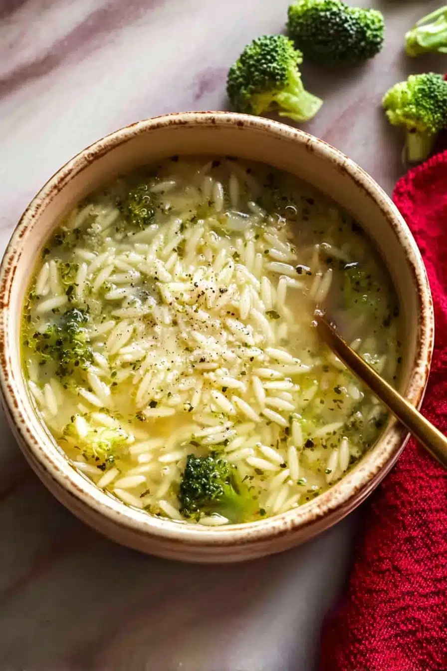 Warming Italian Broccoli Soup