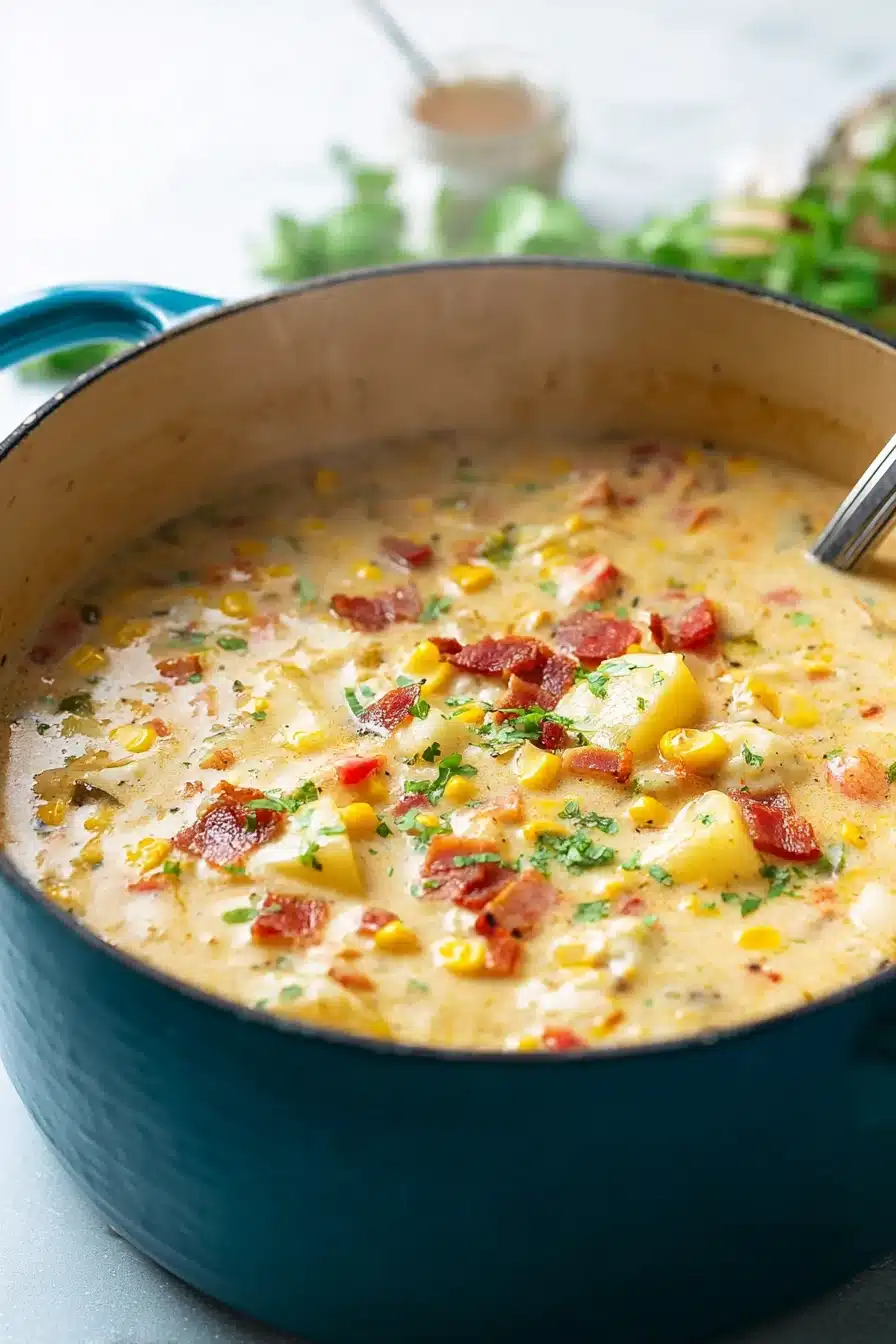 Chicken Corn Chowder: Creamy, Comforting, and Full of Flavor