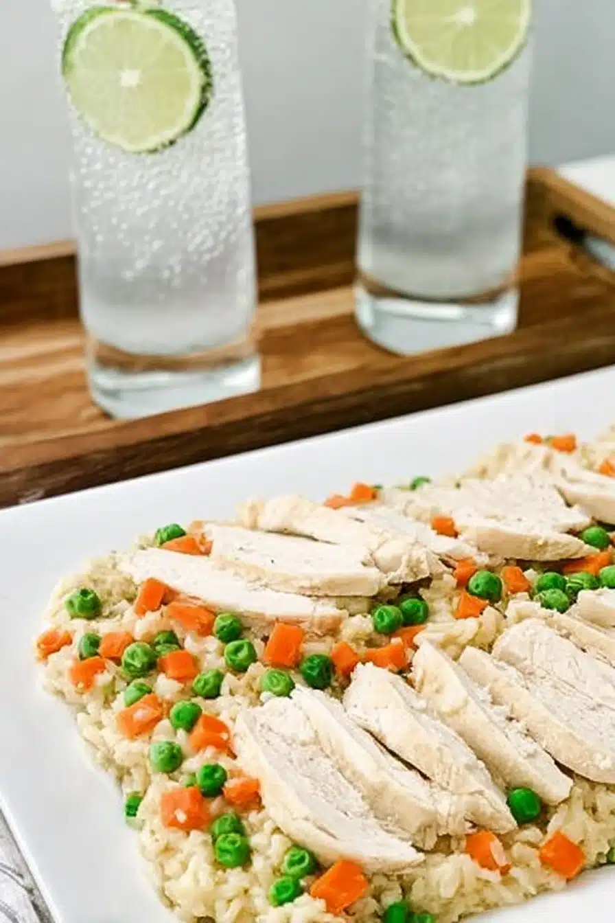 Slow Cooker Chicken and Rice