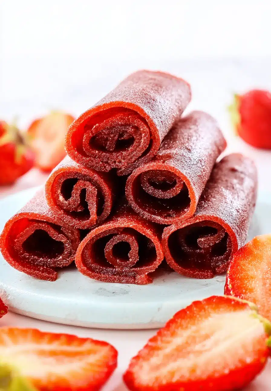 Strawberry Fruit Roll-Ups