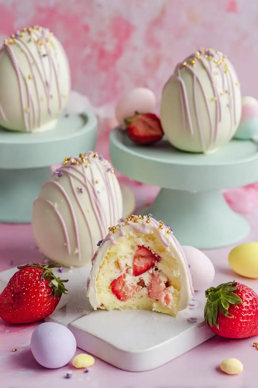 Strawberry Shortcake Easter Egg Bombs