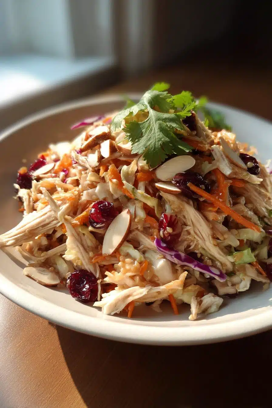 Asian Chicken Cranberry Salad