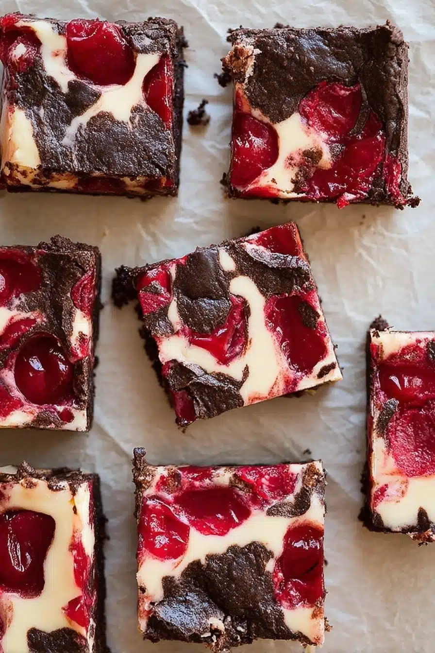 Cherry Cheesecake Brownies Recipe That’s Rich and Irresistible