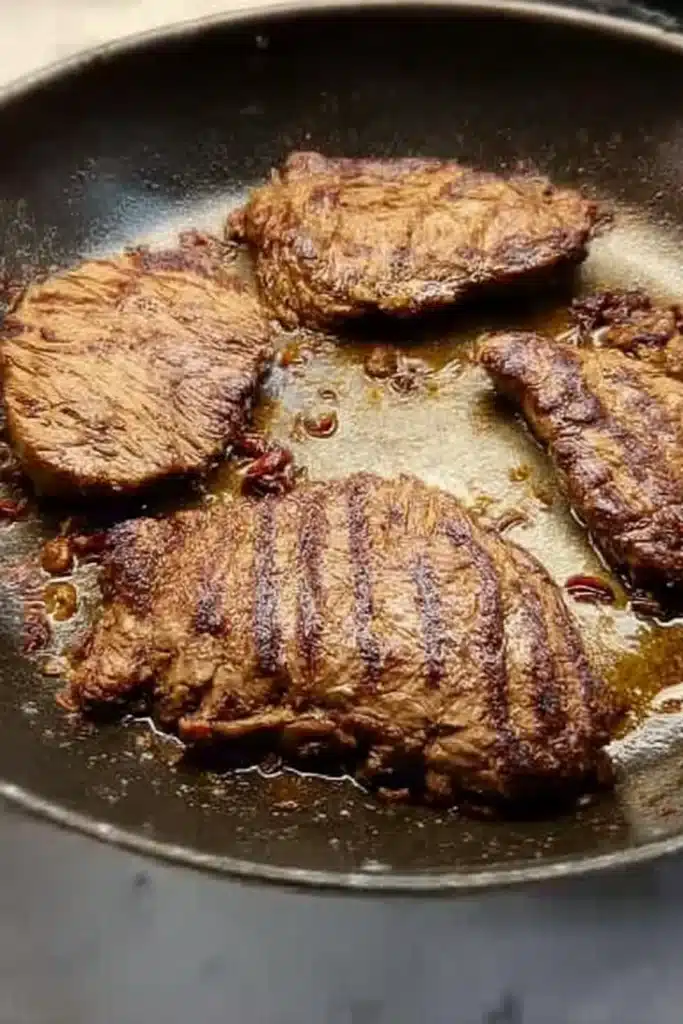 High Protein Steak Fajita Bowl with steak, avocado, peppers, and cauliflower rice