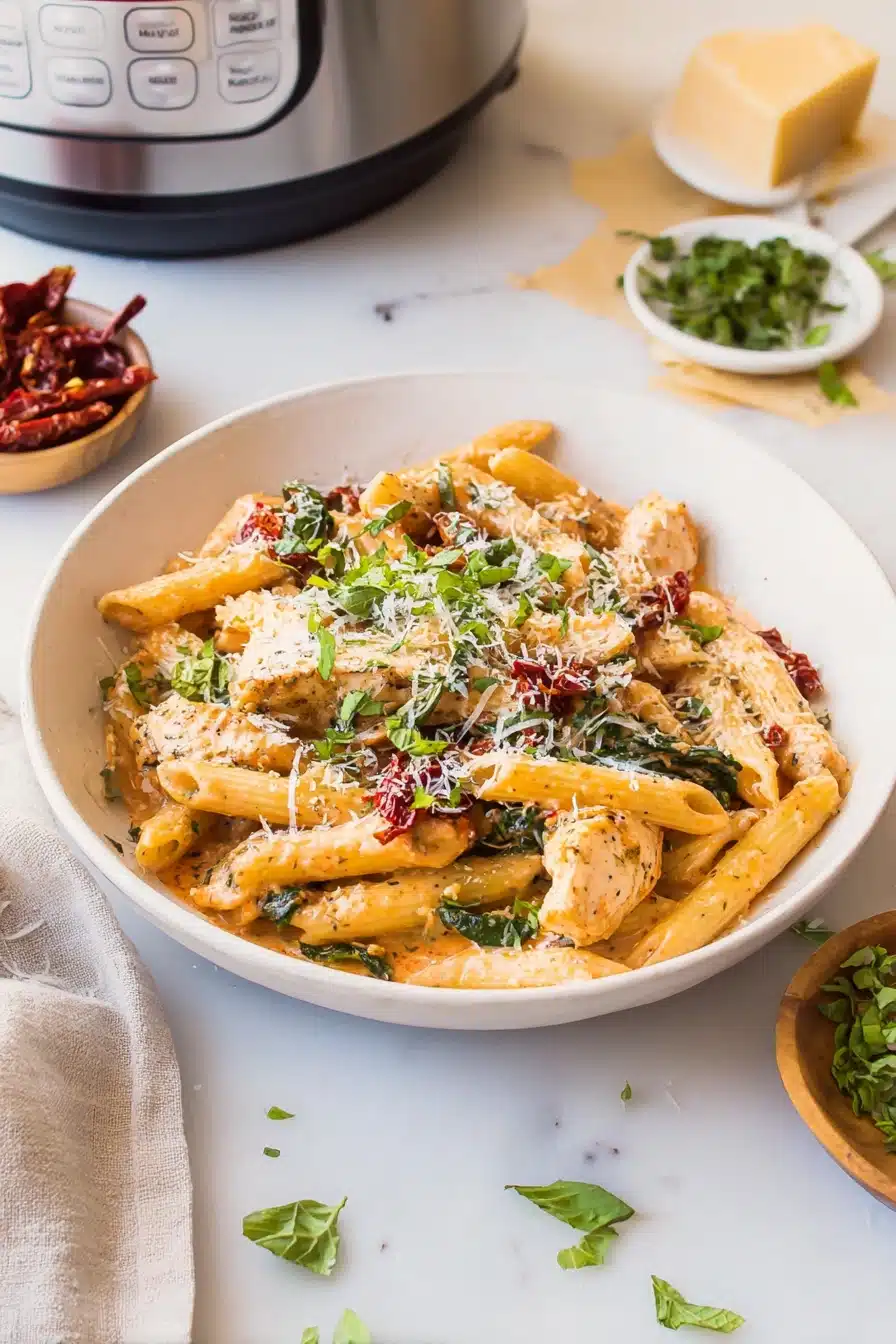 Instant Pot Marry Me Chicken Pasta That’s Creamy and Irresistible