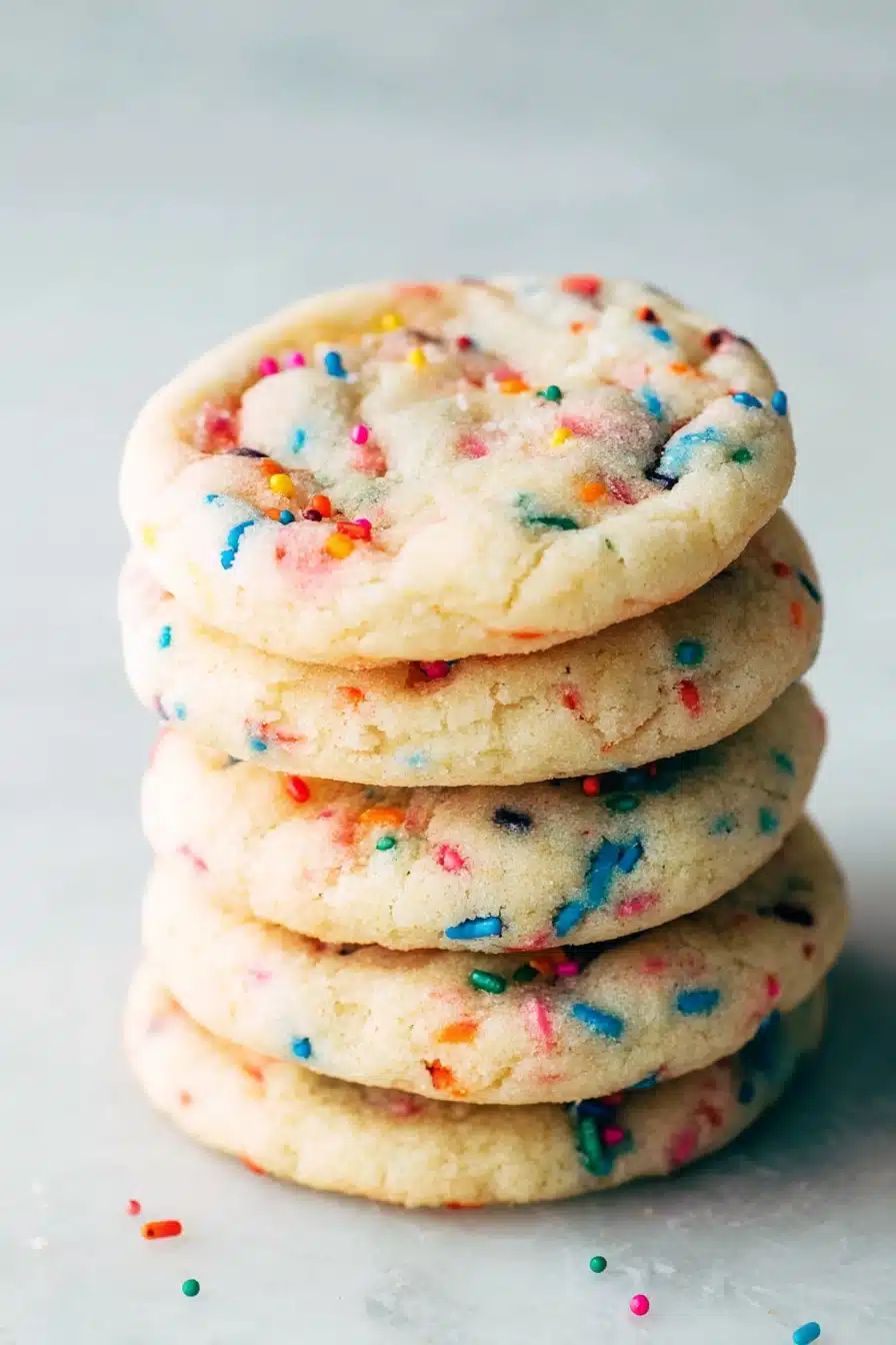Soft Funfetti Cookies