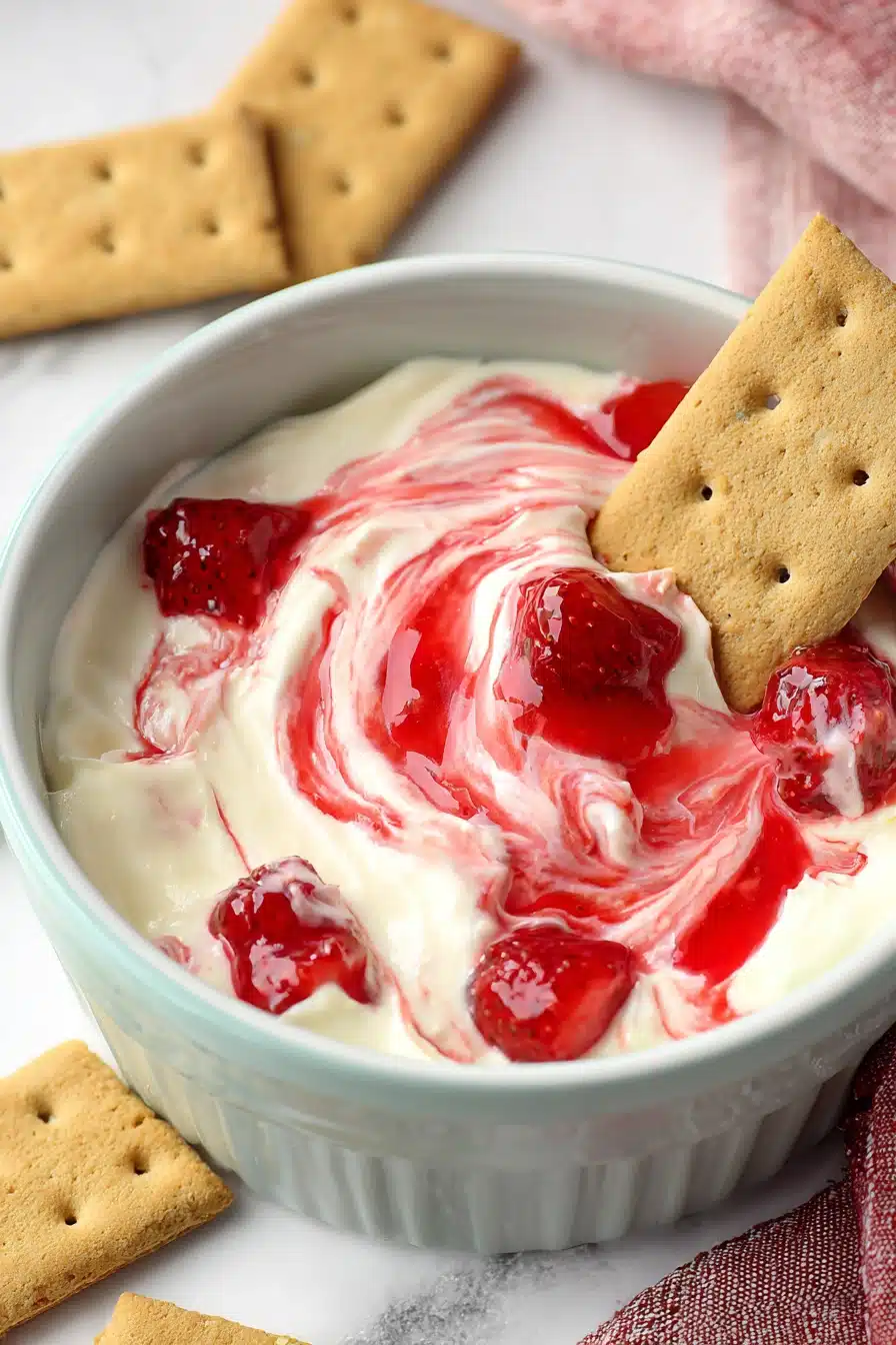 Strawberry Cheesecake Dip