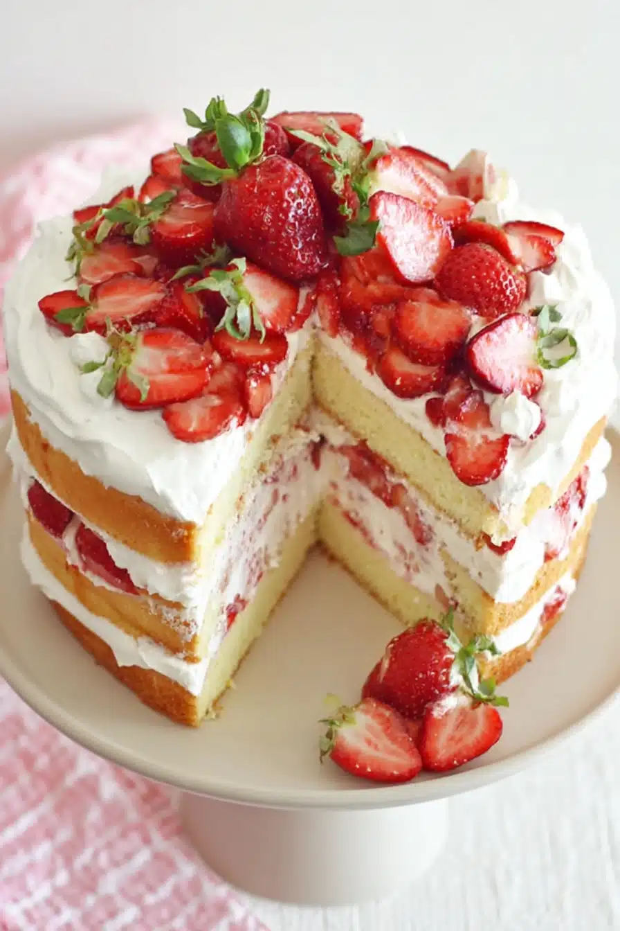 Strawberry Shortcake Cake Recipe That Feels Truly Special