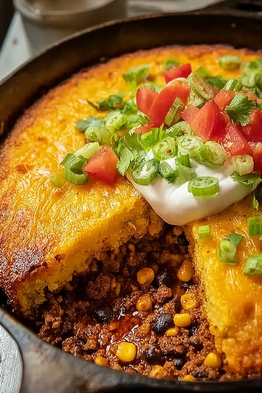 Texas Tamale Pie Recipe for a Cozy Family Dinner