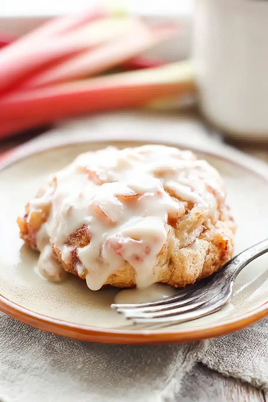 Baked Rhubarb Fritters Recipe You’ll Love