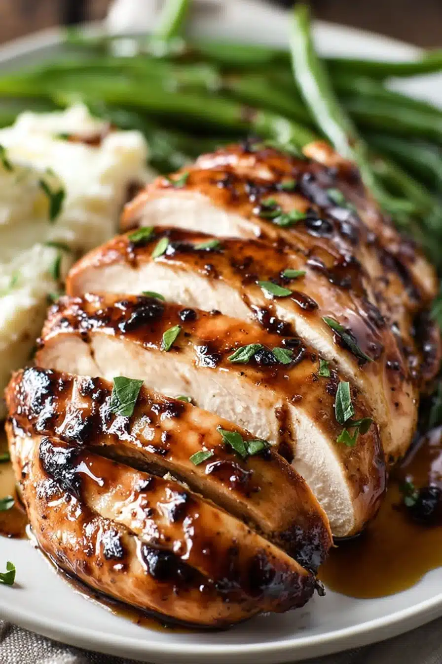 Balsamic Baked Chicken Breast