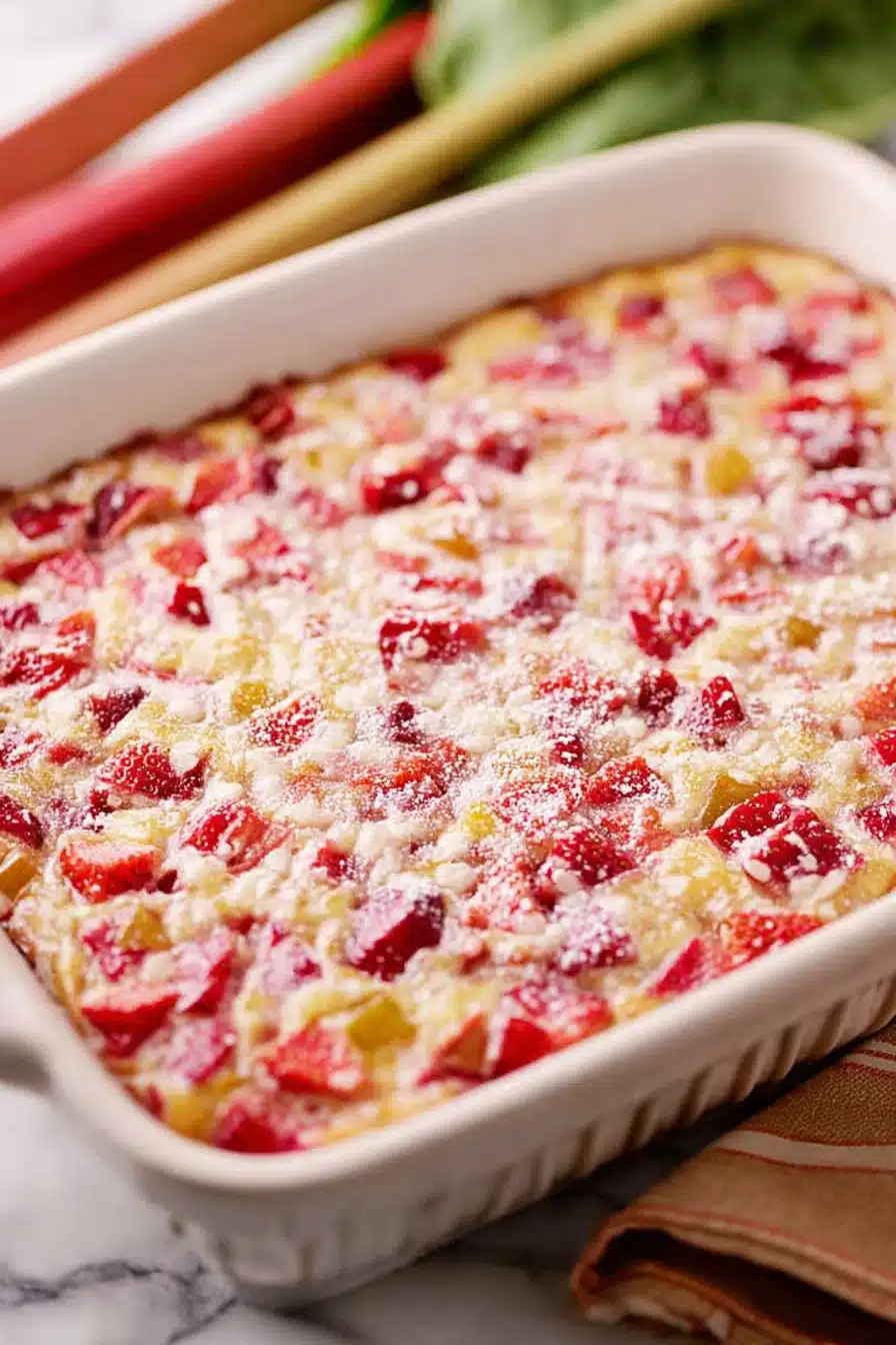 Best Strawberry Rhubarb Custard Recipe