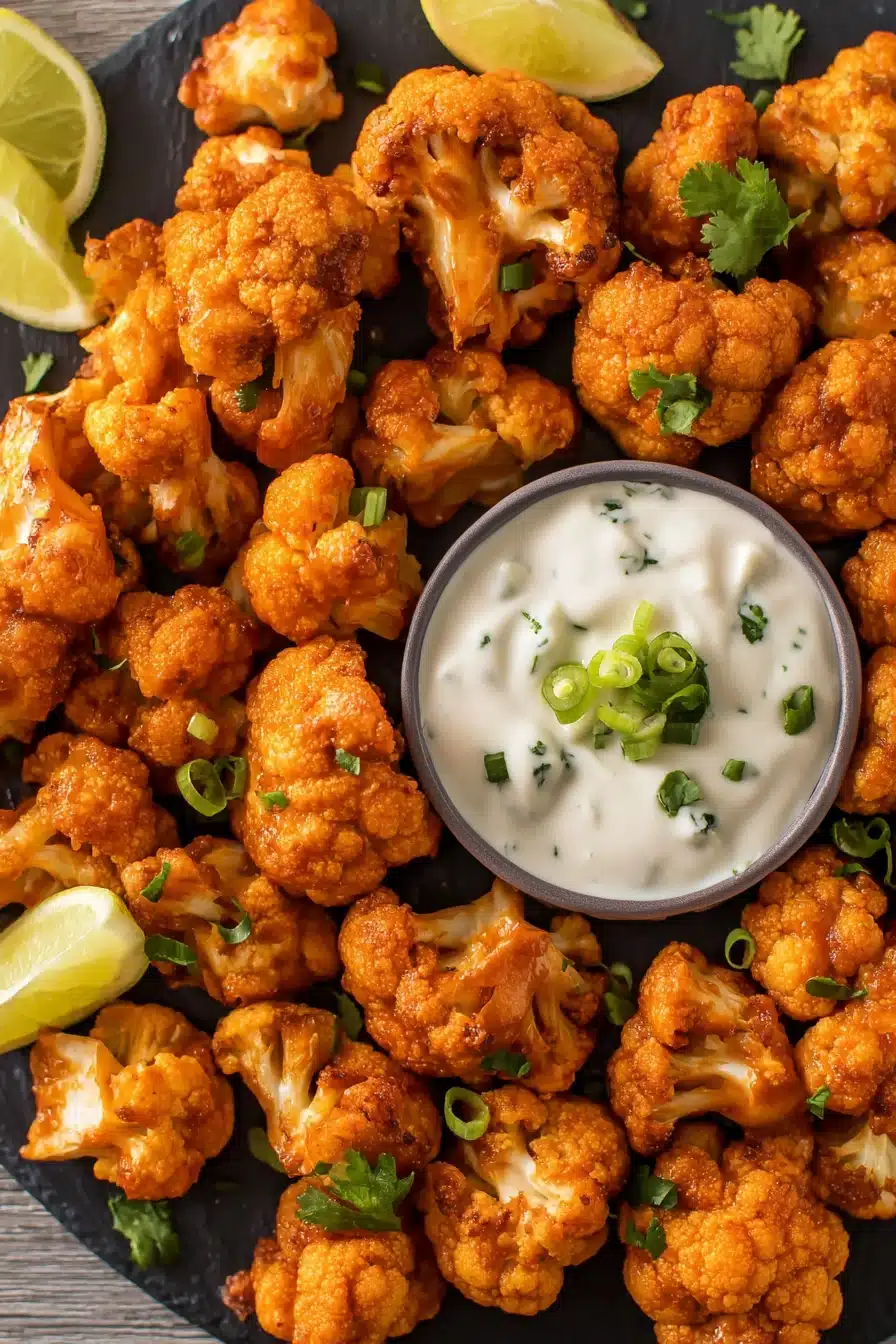 Buffalo Cauliflower Recipe Crispy, Spicy, and Easy Air Fryer