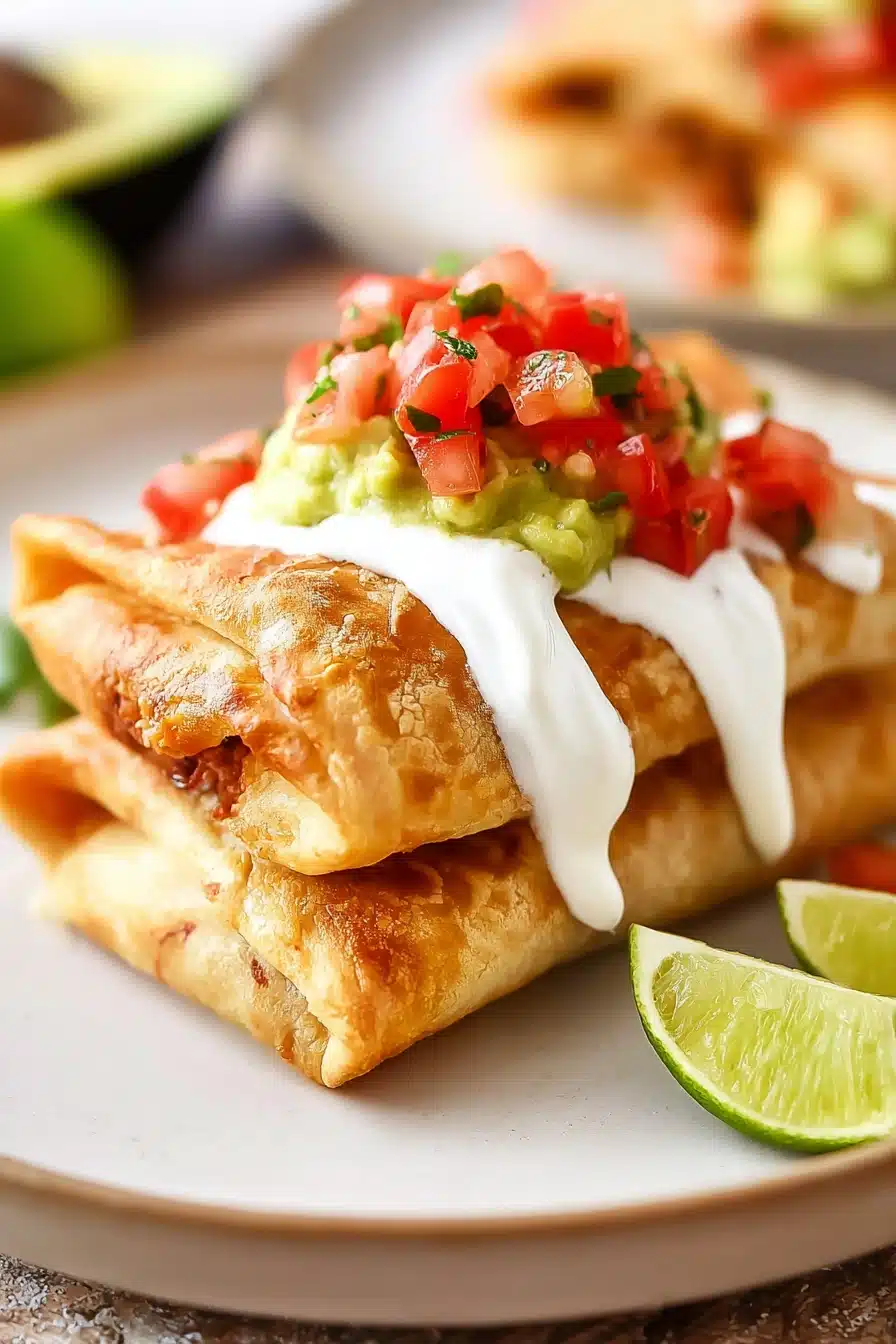 Chicken Chimichangas Recipe That Turns Crispy and Golden Every Time