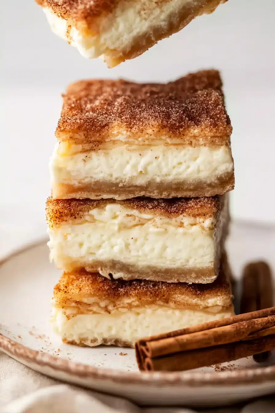 Churro Cheesecake Bars